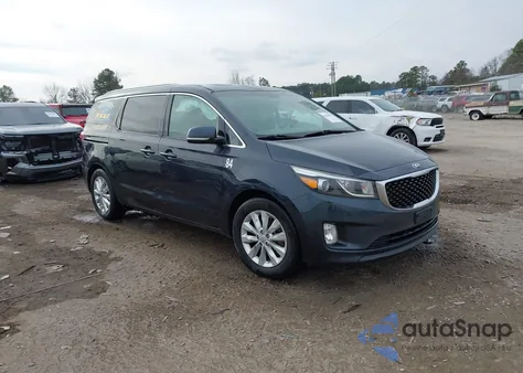 2016 Kia Sedona Ex from USA, damaged, VIN KNDMC5C14G6136374